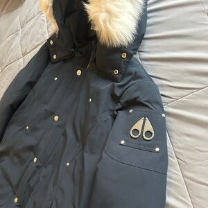 Moose Knuckles Kids Parka Fur Jacket